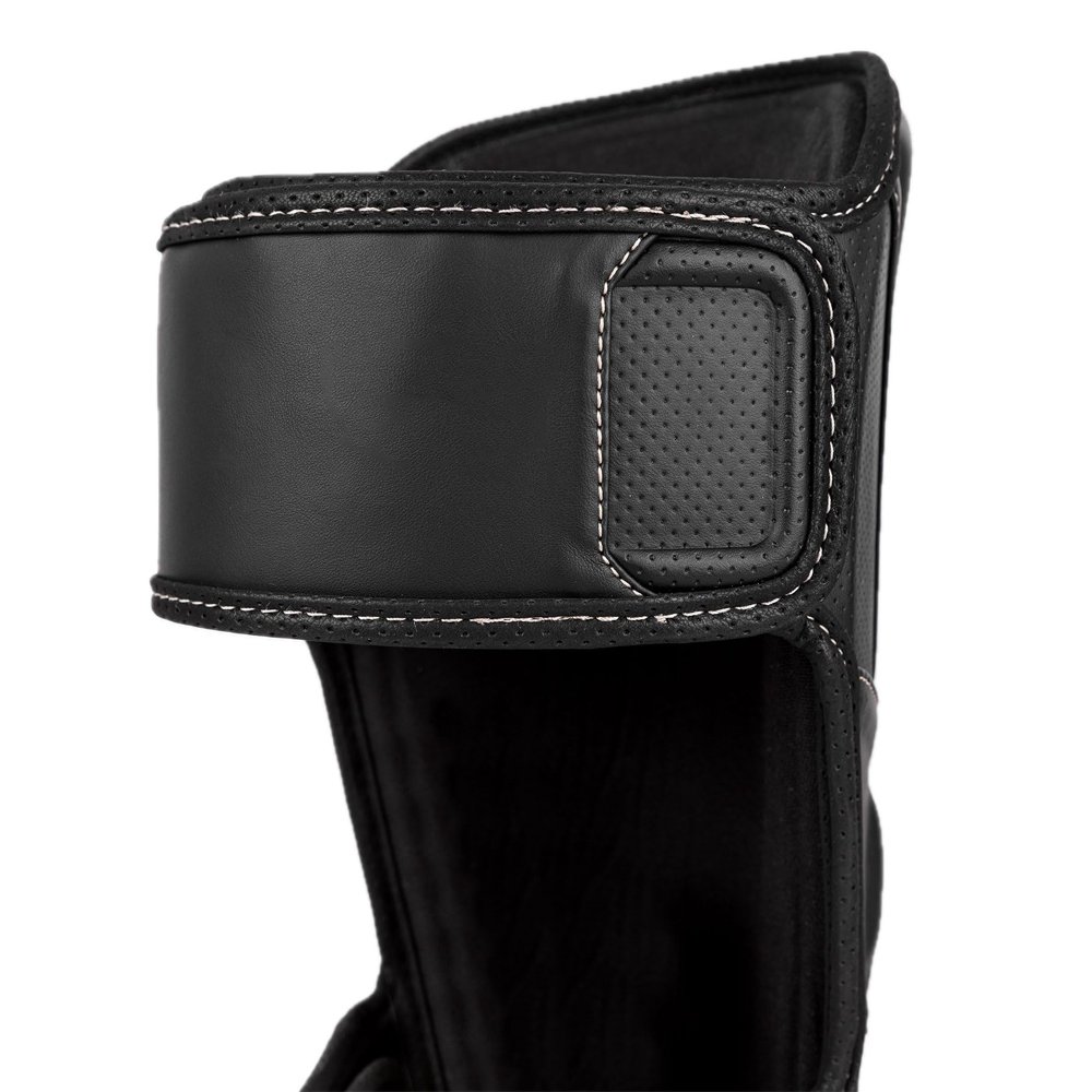 VETLE Premium Leather Shin Instep Guards – Heavy Duty Protection for Muay Thai, MMA, Kickboxing, and Sparring (Pair) - Image 3