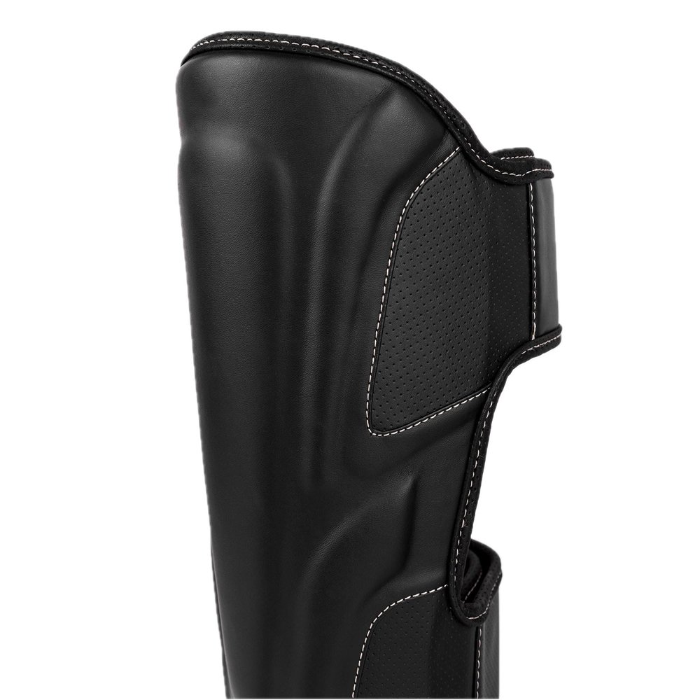 VETLE Premium Leather Shin Instep Guards – Heavy Duty Protection for Muay Thai, MMA, Kickboxing, and Sparring (Pair) - Image 5